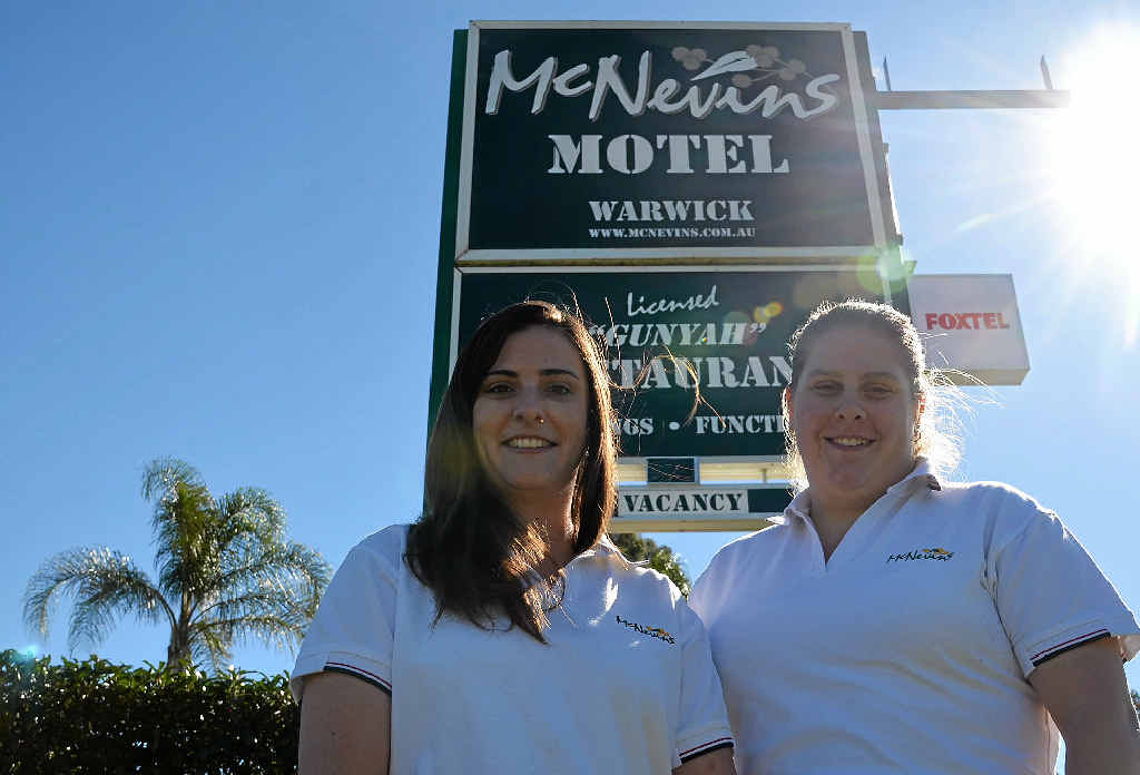 McNevin’s manager Danielle McNevin says room assistant Kirsten O’Brien has fitted into the organisation perfectly.